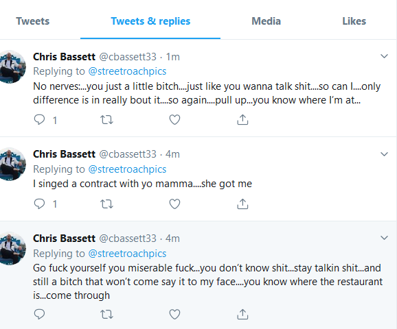 chris bassett twitter